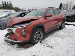 Salvage cars for sale at Bowmanville, ON auction: 2024 Chevrolet Trax 1LT