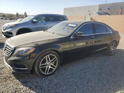 Salvage cars for sale at Mentone, CA auction: 2016 Mercedes-Benz S 550 4matic