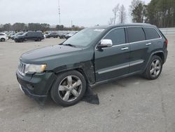 Salvage cars for sale from Copart Dunn, NC: 2011 Jeep Grand Cherokee Overland