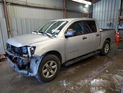 Salvage cars for sale at West Mifflin, PA auction: 2010 Nissan Titan XE