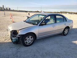 Honda Civic lx Vehiculos salvage en venta: 2002 Honda Civic LX