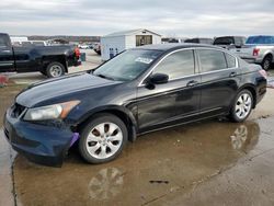 Salvage cars for sale at Grand Prairie, TX auction: 2008 Honda Accord EX