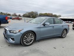 Salvage Cars with No Bids Yet For Sale at auction: 2019 Infiniti Q50 Luxe