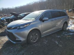 Salvage cars for sale at Baltimore, MD auction: 2022 Toyota Sienna LE