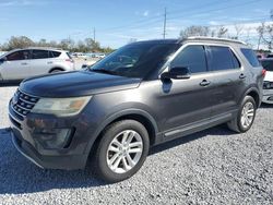 Salvage cars for sale at Riverview, FL auction: 2016 Ford Explorer XLT