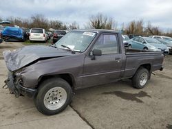 Salvage cars for sale at Woodburn, OR auction: 1988 Toyota Pickup 1/2 TON RN50