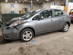 Nissan Vehiculos salvage en venta: 2014 Nissan Leaf S