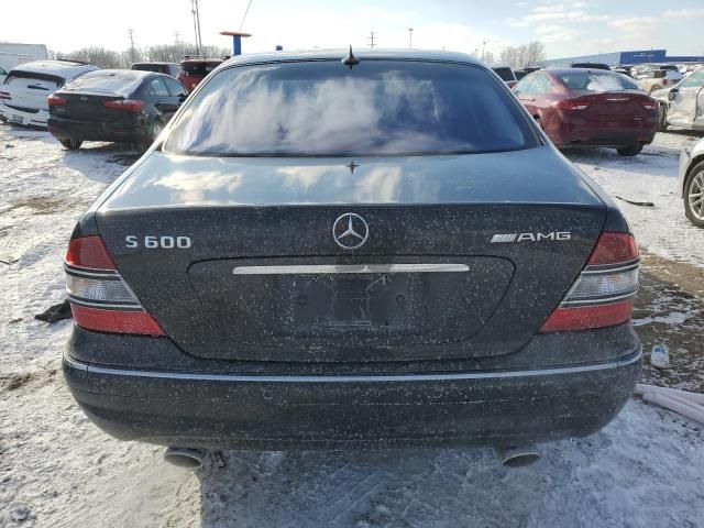 2002 Mercedes-Benz S 600