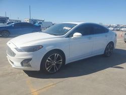 2019 Ford Fusion Titanium en venta en Grand Prairie, TX