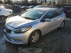 Salvage cars for sale at Waldorf, MD auction: 2015 KIA Forte LX