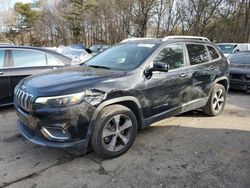 Salvage Cars with No Bids Yet For Sale at auction: 2019 Jeep Cherokee Limited