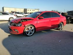 Salvage cars for sale at Wilmer, TX auction: 2016 Volkswagen Jetta GLI