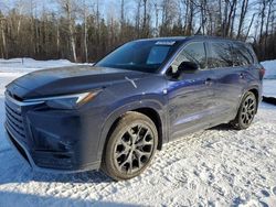 Salvage cars for sale at Cookstown, ON auction: 2024 Lexus TX 500H F Sport Premium