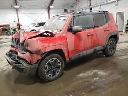 Jeep Vehiculos salvage en venta: 2016 Jeep Renegade Trailhawk