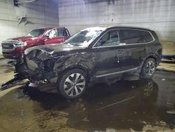 Salvage cars for sale at Portland, MI auction: 2022 KIA Telluride S