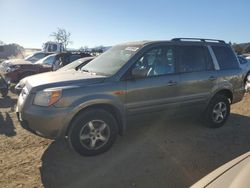 Salvage cars for sale at San Martin, CA auction: 2007 Honda Pilot EXL