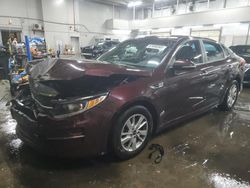 Salvage cars for sale at Littleton, CO auction: 2018 KIA Optima LX