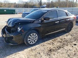 Salvage cars for sale at Augusta, GA auction: 2017 Nissan Sentra S