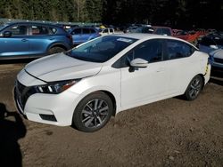 Salvage cars for sale at Graham, WA auction: 2020 Nissan Versa SV