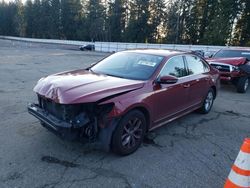 Salvage cars for sale at Arlington, WA auction: 2016 Volkswagen Passat S