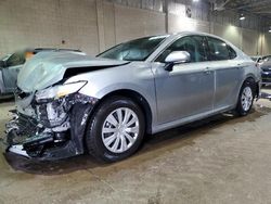 Salvage cars for sale at Woodhaven, MI auction: 2022 Toyota Camry XLE