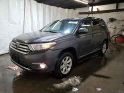 Toyota salvage cars for sale: 2012 Toyota Highlander Base