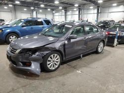 Salvage cars for sale at Ham Lake, MN auction: 2015 Honda Accord EX