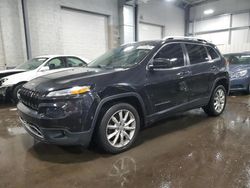 Vehiculos salvage en venta de Copart Cleveland: 2016 Jeep Cherokee Limited