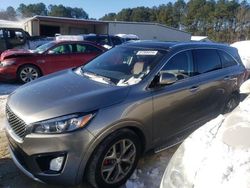 Salvage cars for sale at auction: 2018 KIA Sorento SX