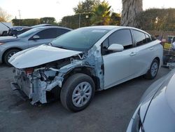 Salvage cars for sale at San Martin, CA auction: 2019 Toyota Prius