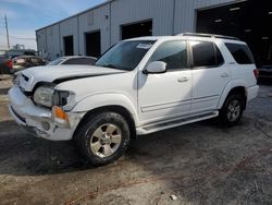 Salvage cars for sale from Copart Jacksonville, FL: 2006 Toyota Sequoia Limited