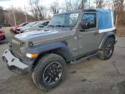 Jeep salvage cars for sale: 2019 Jeep Wrangler Sport