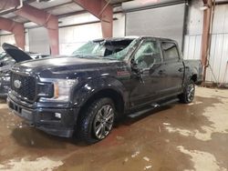 Salvage cars for sale at Lansing, MI auction: 2018 Ford F150 Supercrew