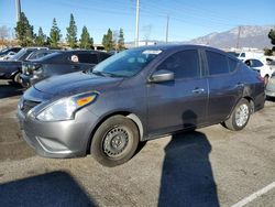 Salvage cars for sale at auction: 2016 Nissan Versa S