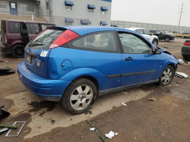 2001 Ford Focus ZX3