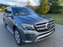 Salvage cars for sale from Copart Mendon, MA: 2017 Mercedes-Benz GLS 450 4matic