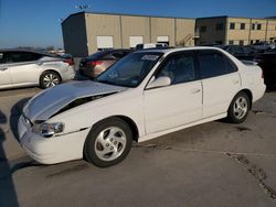 Salvage cars for sale from Copart Wilmer, TX: 1998 Toyota Corolla VE