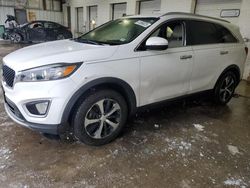 Salvage cars for sale at Chicago Heights, IL auction: 2016 KIA Sorento EX