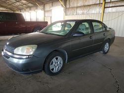 Salvage cars for sale from Copart Phoenix, AZ: 2005 Chevrolet Malibu LS