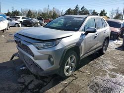 Salvage cars for sale at Denver, CO auction: 2021 Toyota Rav4 XLE Premium