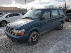 Salvage cars for sale at Columbus, OH auction: 1994 Plymouth Voyager