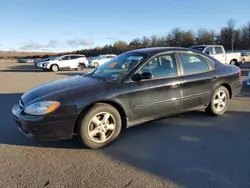 Salvage cars for sale at Brookhaven, NY auction: 2002 Ford Taurus SES