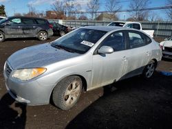 Salvage cars for sale at New Britain, CT auction: 2007 Hyundai Elantra GLS