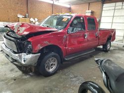 Salvage cars for sale at Ebensburg, PA auction: 2002 Ford F350 SRW Super Duty