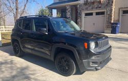 Jeep salvage cars for sale: 2017 Jeep Renegade Latitude