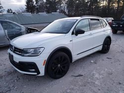 Salvage cars for sale at West Warren, MA auction: 2021 Volkswagen Tiguan SE