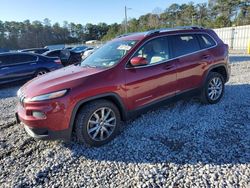 Jeep salvage cars for sale: 2015 Jeep Cherokee Limited