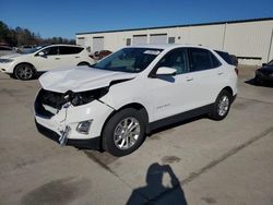 Chevrolet Equinox lt salvage cars for sale: 2018 Chevrolet Equinox LT