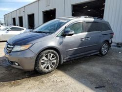 Salvage cars for sale at Jacksonville, FL auction: 2015 Honda Odyssey Touring