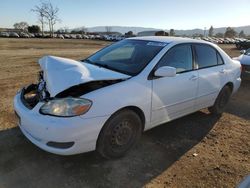 Toyota salvage cars for sale: 2007 Toyota Corolla CE